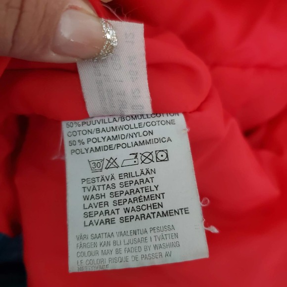 Vintage Retro snow magic Luhta sport Jacket Sz 40 - Picture 7 of 9